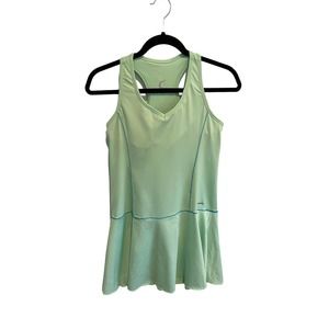 CRUISE CONTROL Gear Womens Dress Green Fit & Flair Pickleball Tennis Dress Sz M